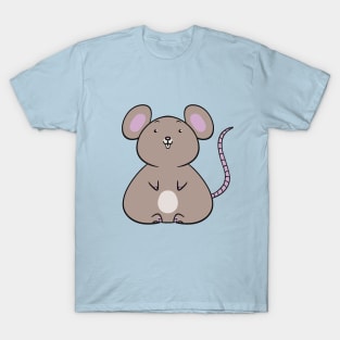 Cute Mouse Graphic T-Shirt